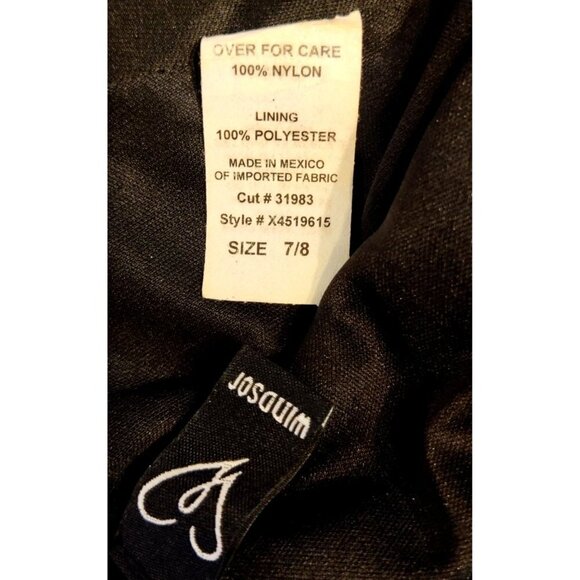 Black Sequin Sparkle Mini Cocktail Dress 7/8 Windsor Skater Spaghetti Straps - Picture 10 of 10